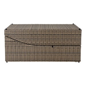 Split Solseng, polyrattan, kubu grå, inkl. hynde - Billede 4