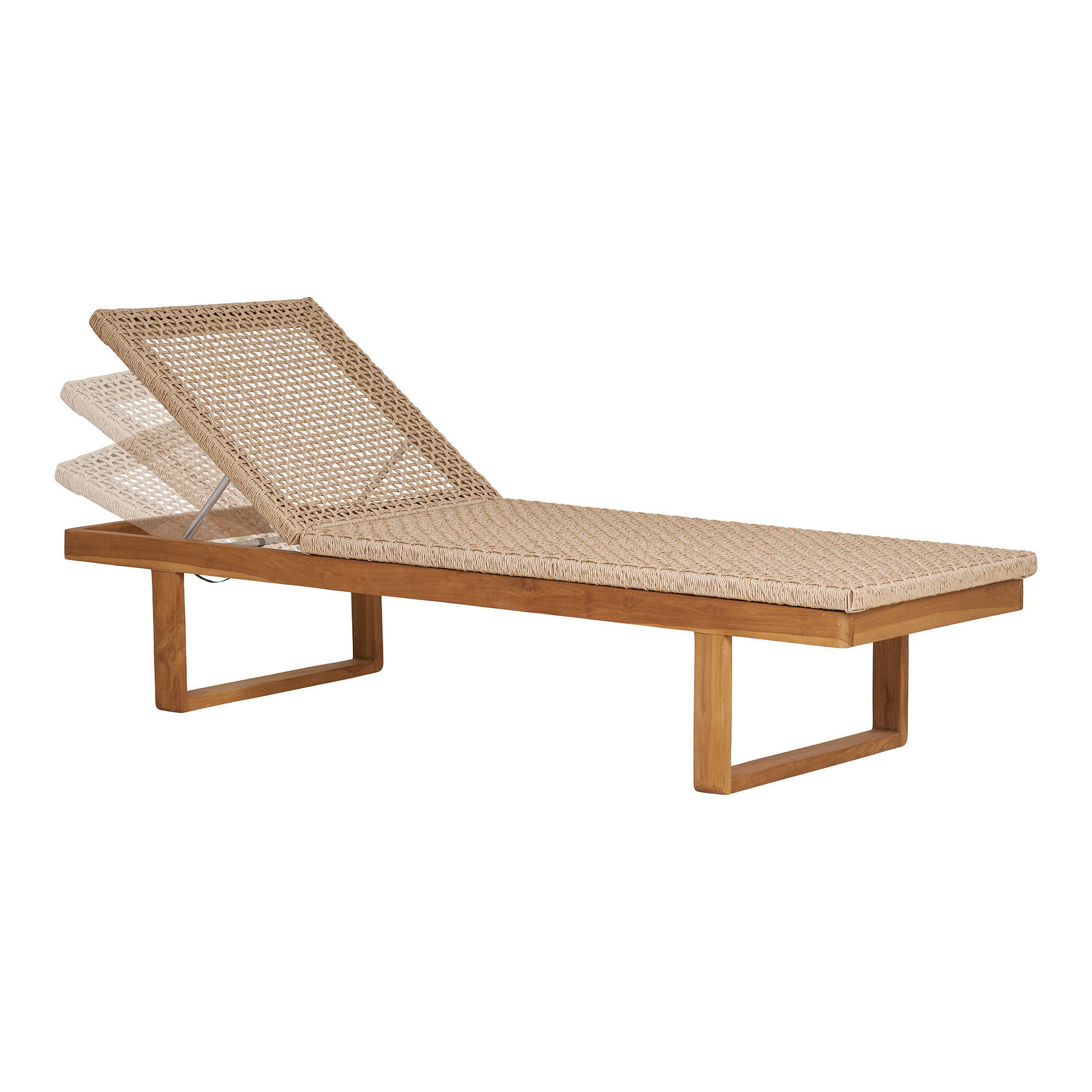 Derby Solseng, teak/polyrattan, natur - Billede 3