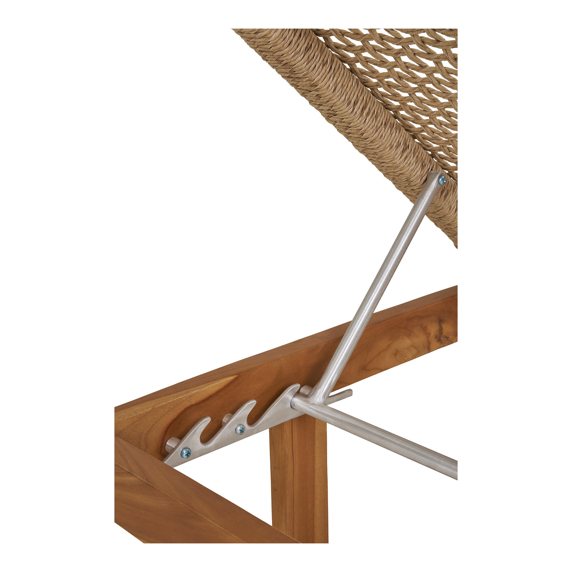 Derby Solseng, teak/polyrattan, natur - Billede 4
