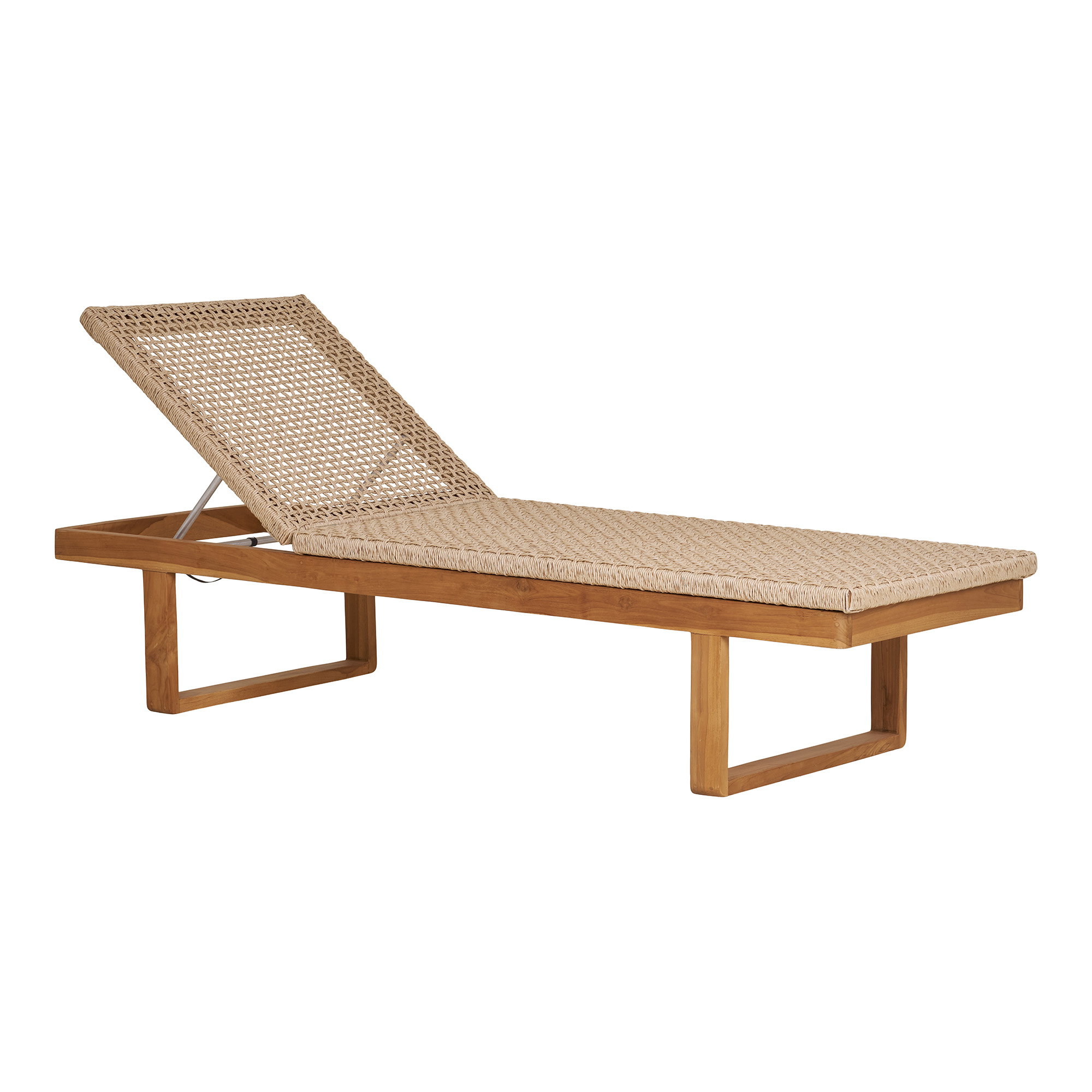 Derby Solseng, teak/polyrattan, natur