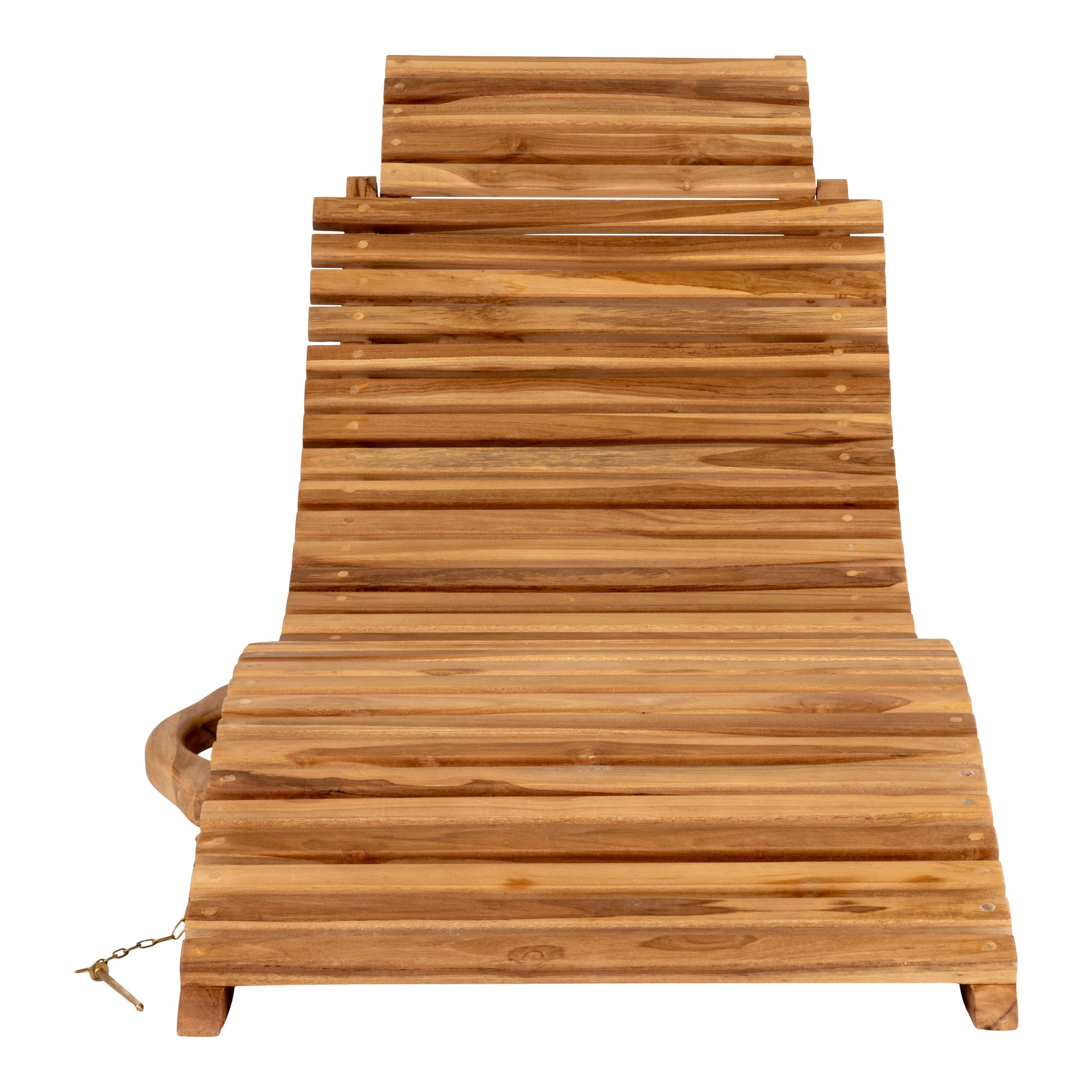 Arrieta Liggestol, teak, natur - Billede 3