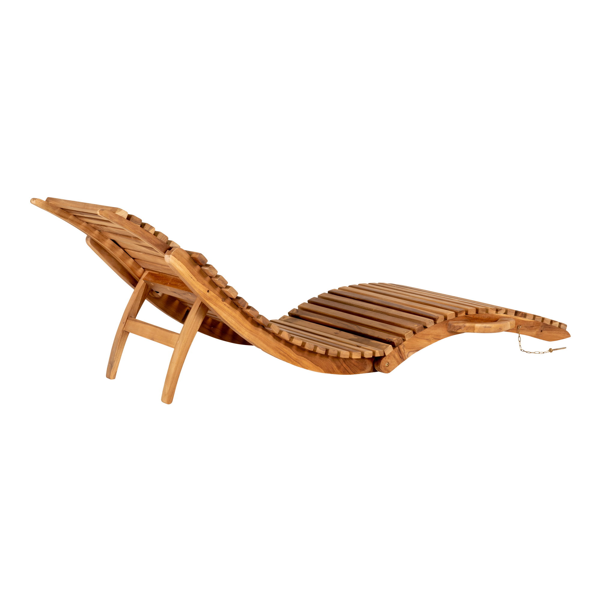 Arrieta Liggestol, teak, natur - Billede 4