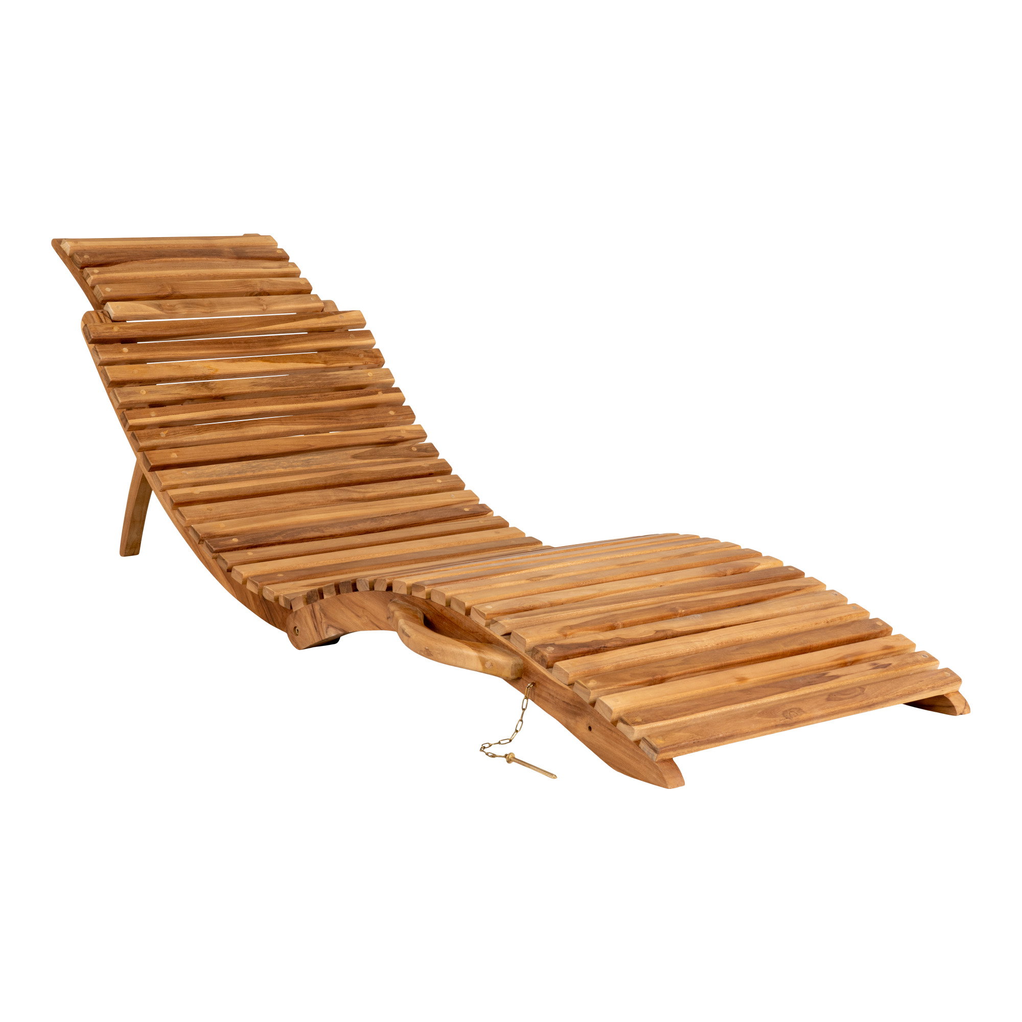 Arrieta Liggestol, teak, natur
