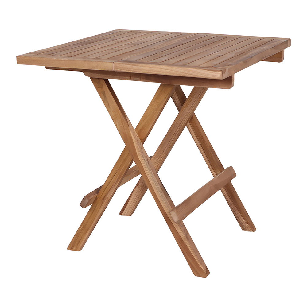 Bilbao Sidebord, teak, natur, 50x50x50 cm - Billede 3