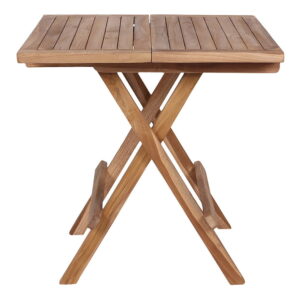 Bilbao Sidebord, teak, natur, 50x50x50 cm - Billede 4