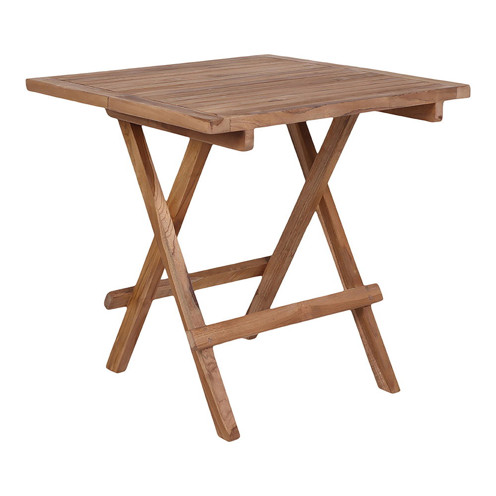 Bilbao Sidebord, teak, natur, 50x50x50 cm