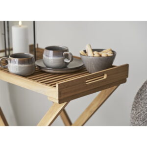 Ronda Bakkebord, teak, natur, 60x40x70 cm - Billede 8