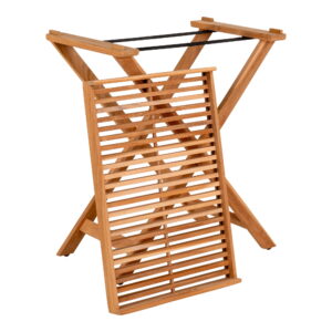 Ronda Bakkebord, teak, natur, 60x40x70 cm - Billede 5