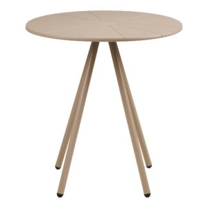 Alternative view of Barletta Cafébord, polypropylen/stål, taupe, ø70x73,5 cm