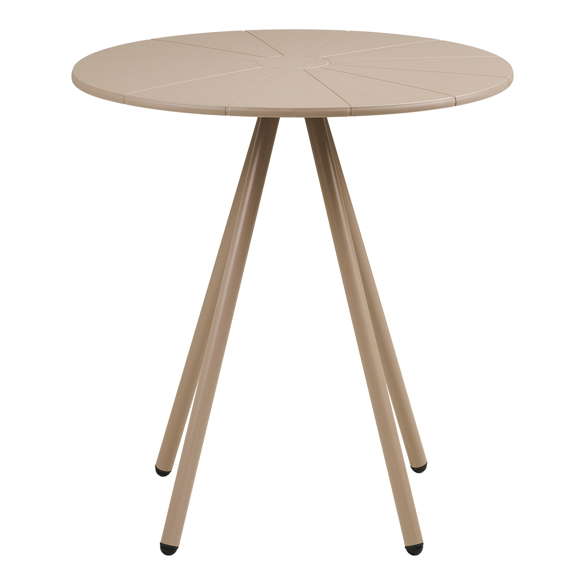 Barletta Cafébord, polypropylen/stål, taupe, ø70x73,5 cm - Billede 2