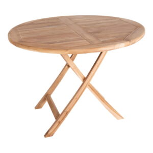 Alternative view of Oviedo Spisebord, teak, natur, ø100x75 cm