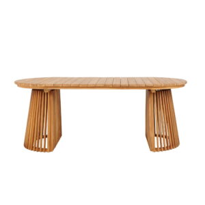Alternative view of Berja Spisebord, teak, natur, 90x200x75 cm