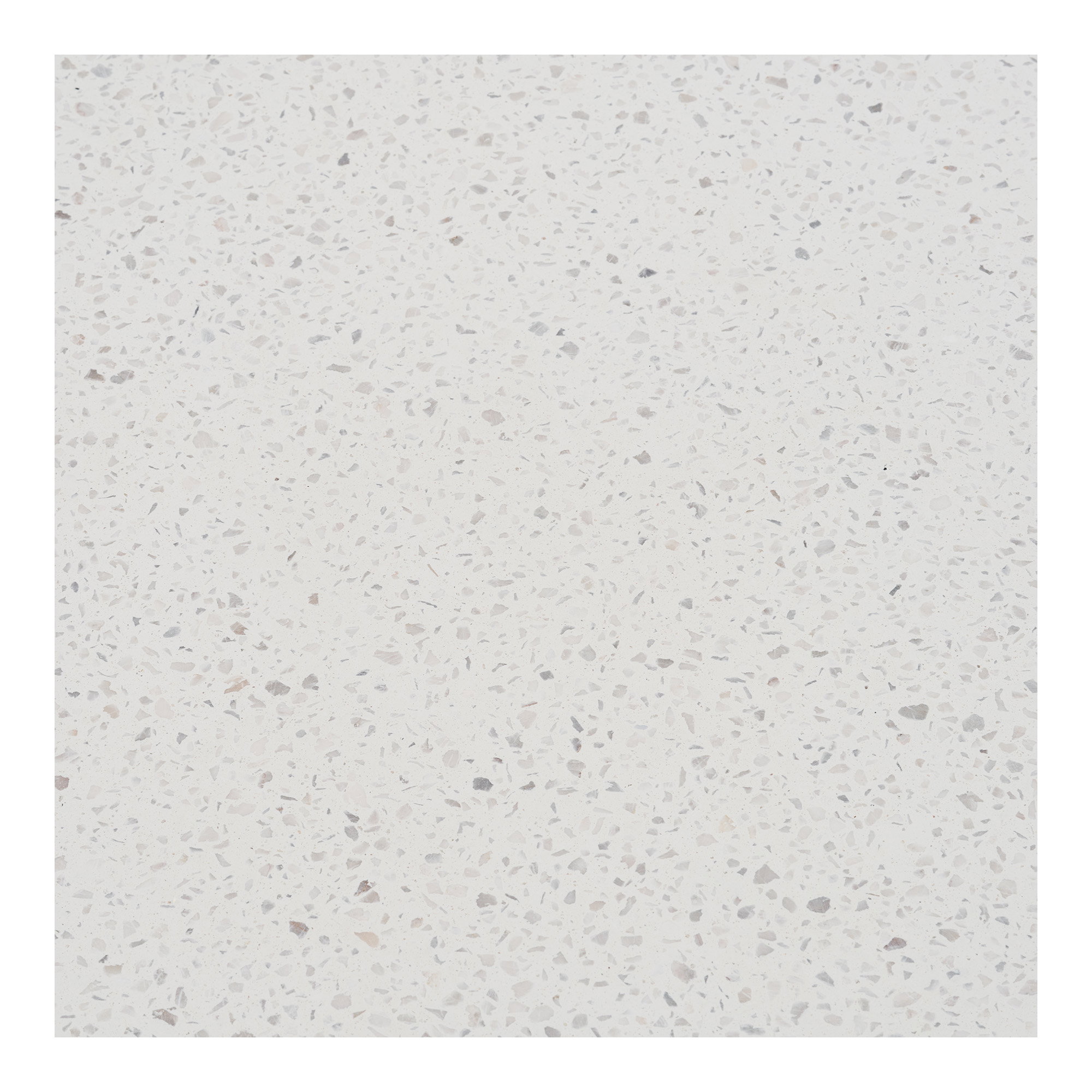 Terracina Spisebord, akacie/terrazzo, hvid/natur, ø120x76 cm - Billede 4