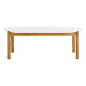 Alternative view of Terracina Spisebord, akacie/terrazzo, hvid/natur, 95x210x76 cm