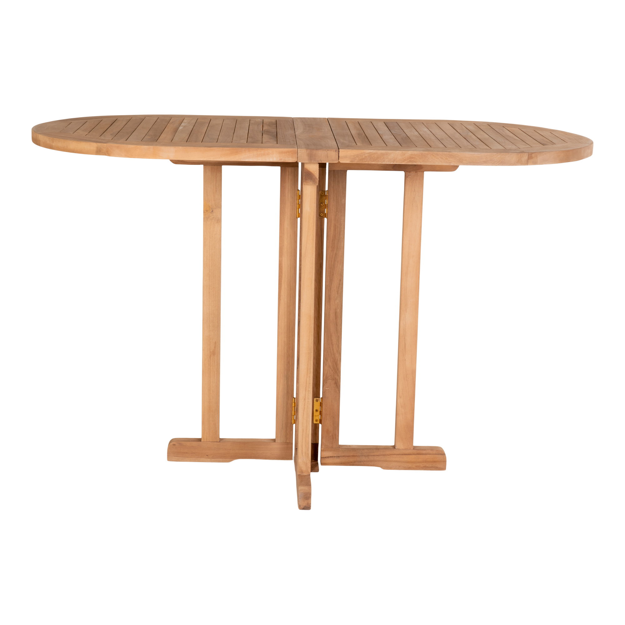 Huelva Cafébord, teak, natur, 120x60x75 cm