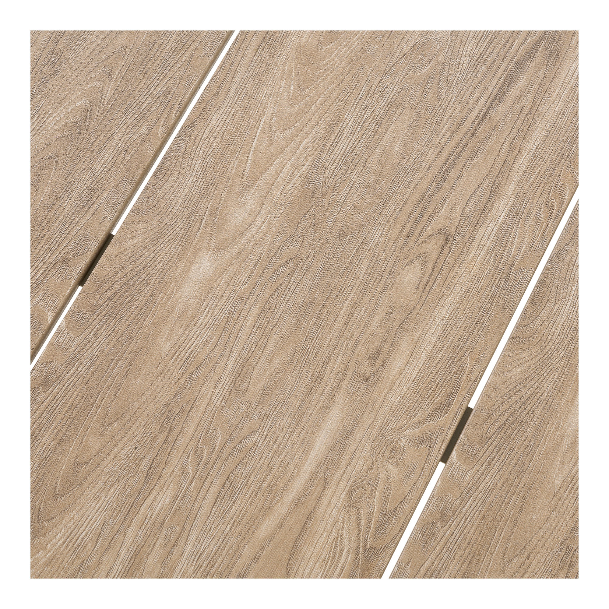 Abela Spisebord, aluminium/nonwood, sand/natur, ø90x74 cm - Billede 4