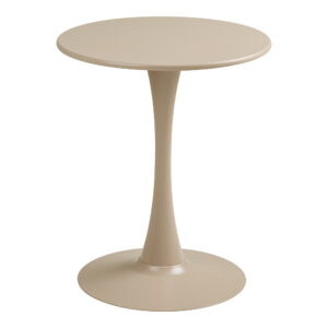 Alternative view of Meira Cafébord, stål, taupe, ø60x72 cm