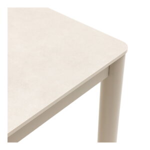 Alcudia Spisebord, aluminium/sintret sten, sand, 90x200x74 cm - Billede 3