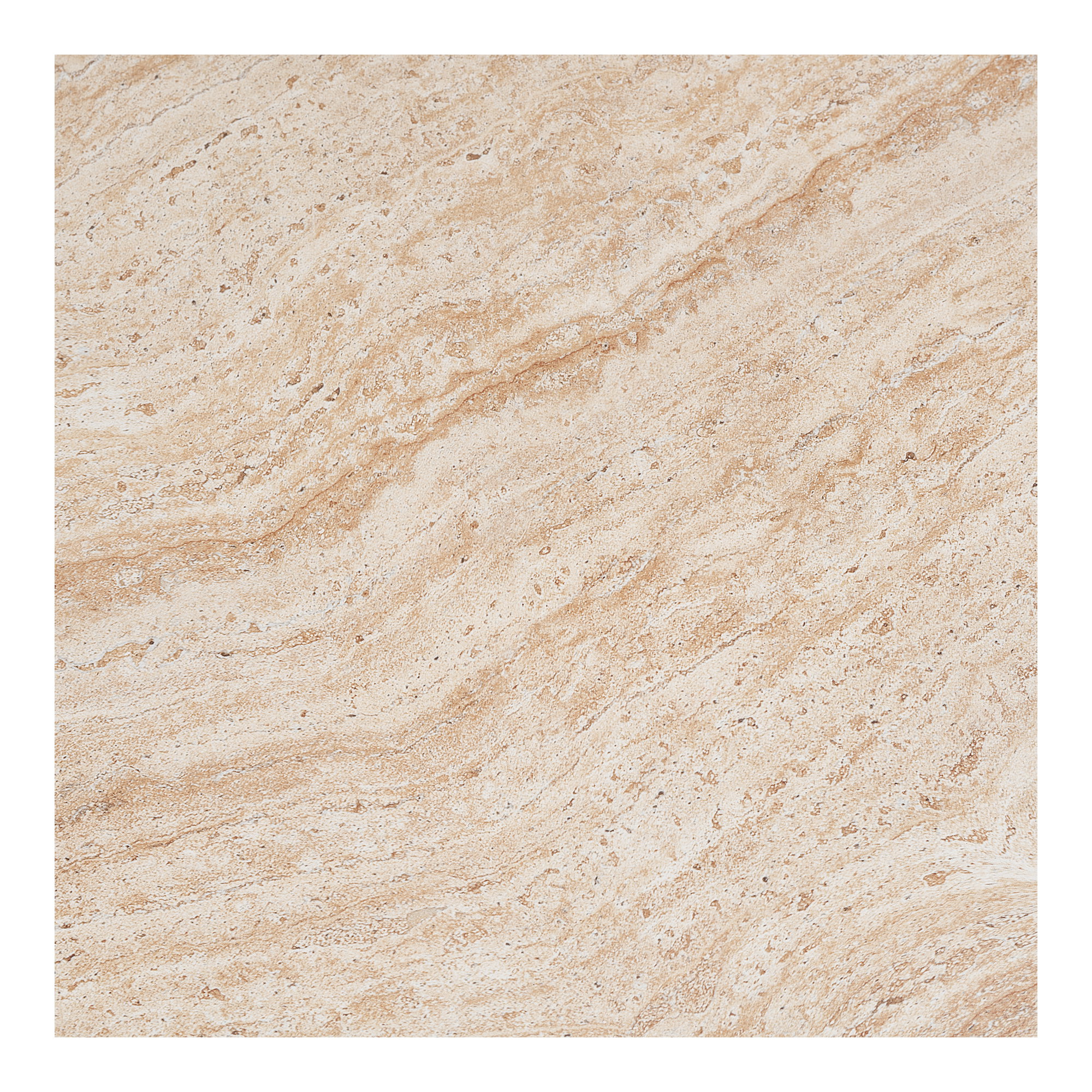 Bonn Sofabord, rillet base, fiberclay, natur, ø75x37 cm - Billede 3