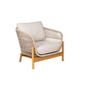 Alternative view of Terracina Loungesæt, akacia, beige, inkl. hynder