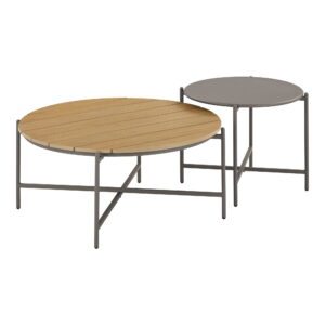 Novella Loungesæt, stål, beige, sand, inkl. hynder - Billede 5