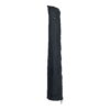 Luksus Overtræk til markedsparasol, 210g/m2 600D polyester PU behandlet, vandafvisende, sort