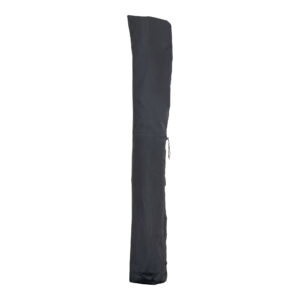 Luksus Overtræk til hængeparasol, 210g/m2 600D polyester PU behandlet, vandafvisende, sort