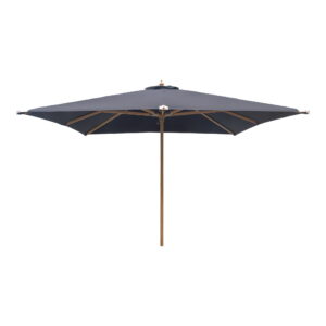Orlando Parasol, træstok, sort, 300x300 cm