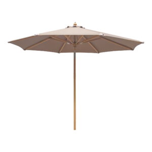 Austin Parasol med tilt, træstok, sand, ø300 cm