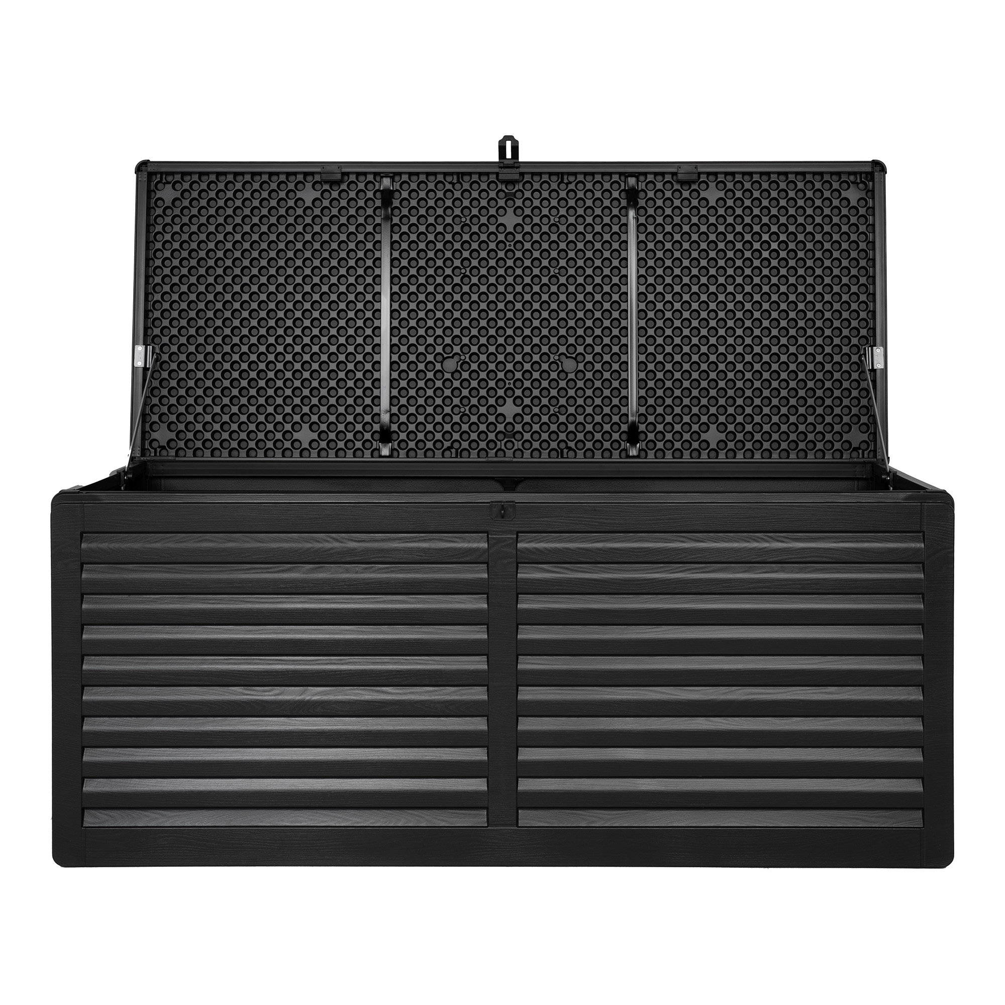 Dubrovnik Hyndeboks, plastik, sort, 146,5x61x64,5 cm, 490 L - Billede 2