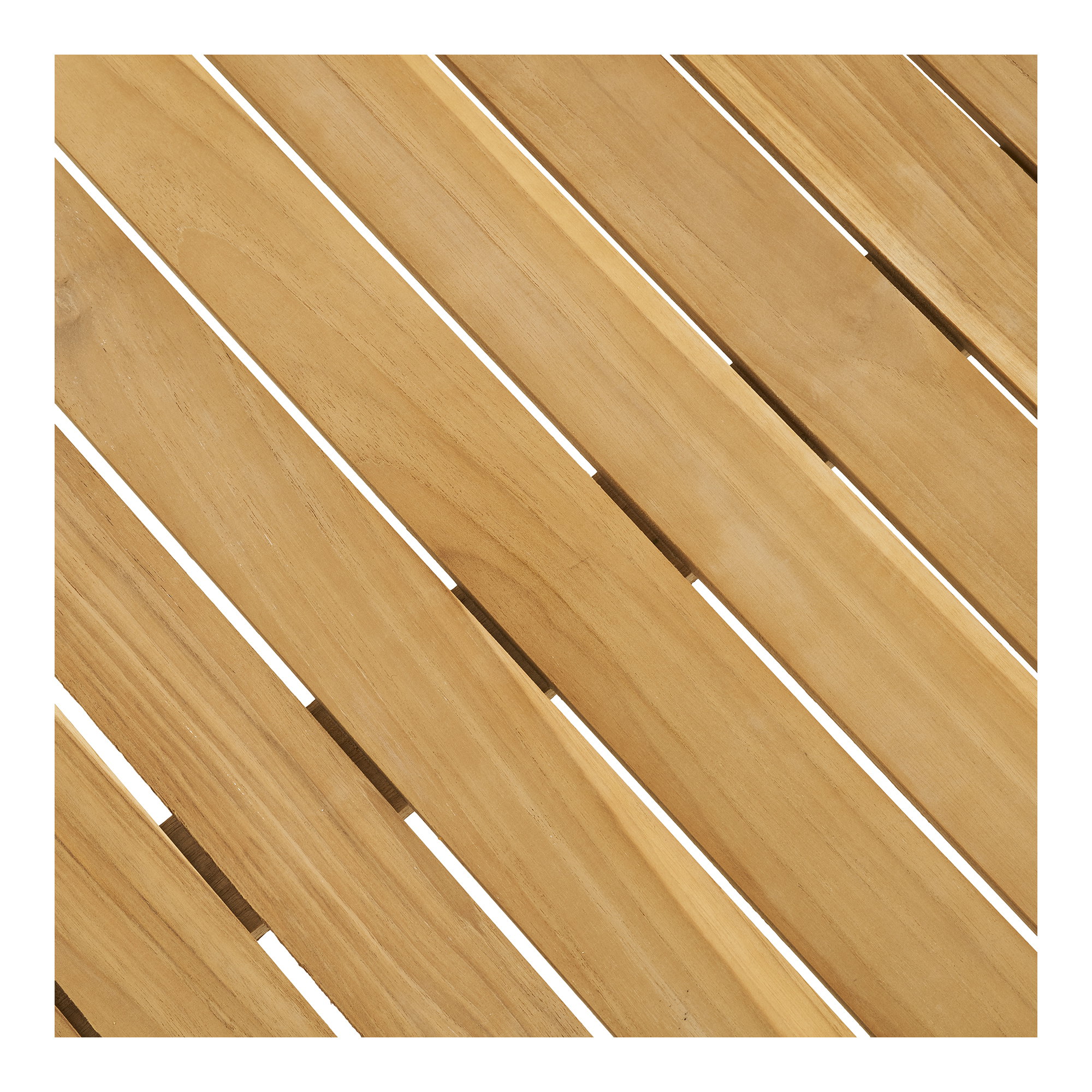 Cleveland Spisebord, teak bordplade, natur, sorte ben, 90x220x74 cm - Billede 5