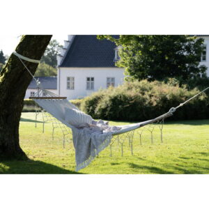 Edessa Hængekøje, polyester/bomuld, lærk, off white - Billede 5