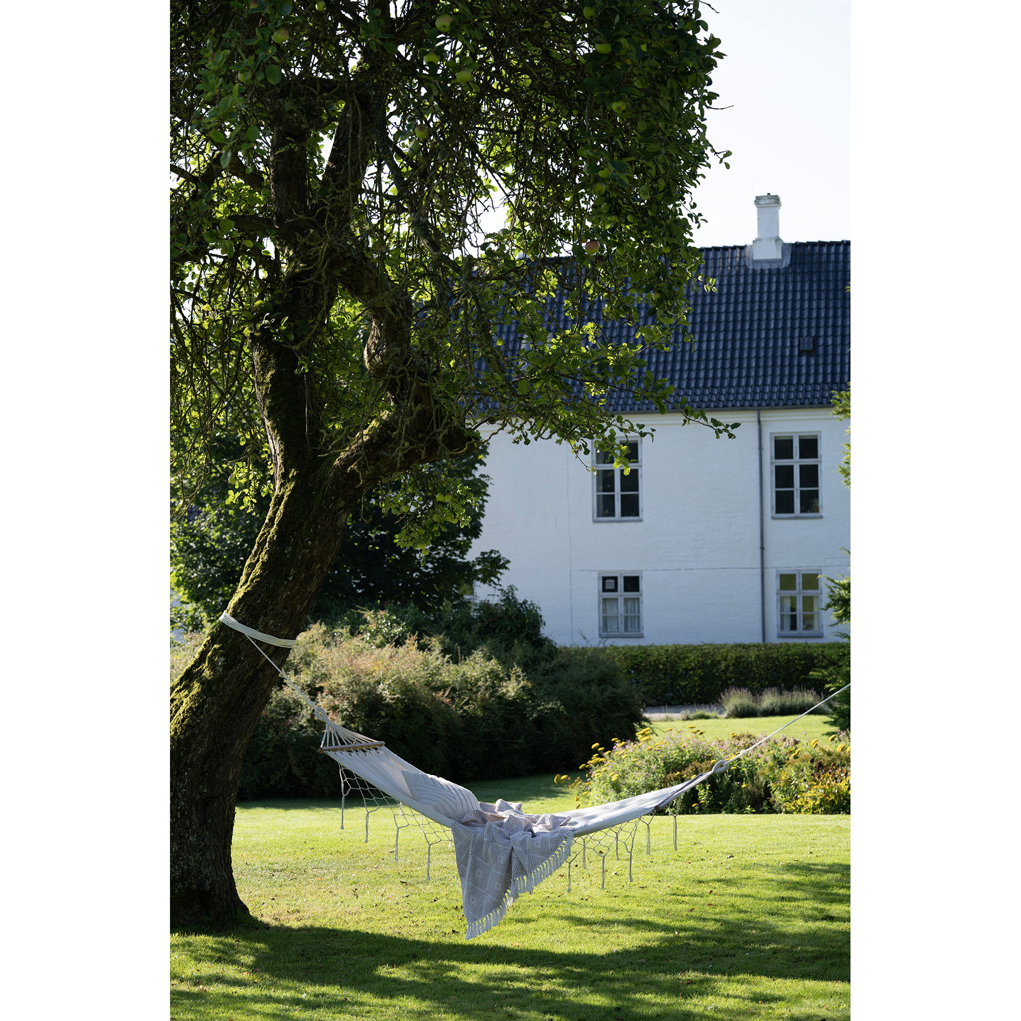 Edessa Hængekøje, polyester/bomuld, lærk, off white - Billede 6