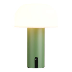 Alternative view of Soham LED Lampe, genopladelig, hvid/grøn