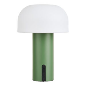 Soham LED Lampe, genopladelig, hvid/grøn - Billede 3