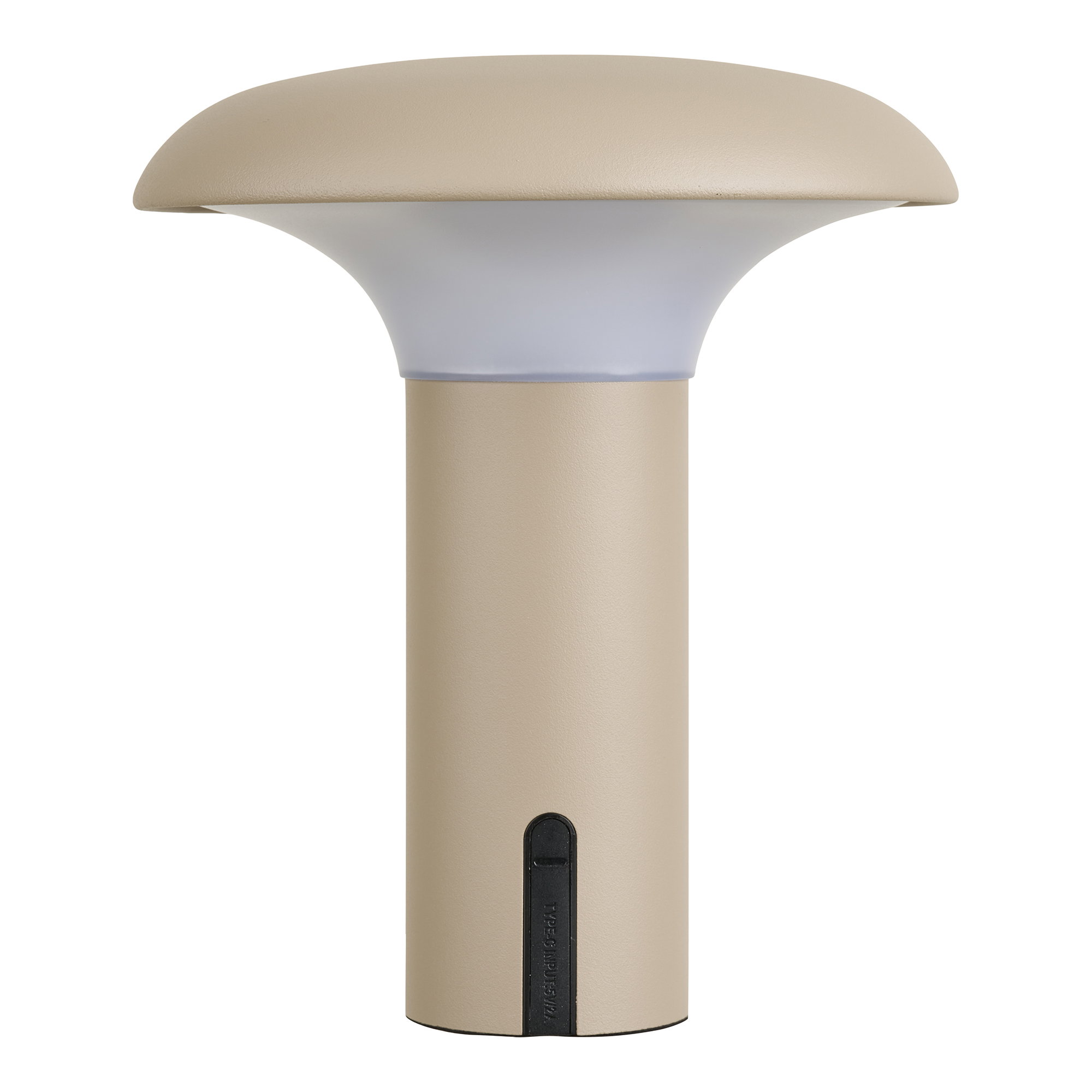 Ramsey LED Lampe, genopladelig, beige - Billede 3