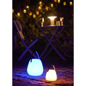 Derry LED Lampe, genopladelig, hvid, ø13 cm - Billede 10