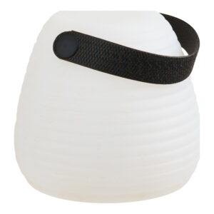 Derry LED Lampe, genopladelig, hvid, ø13 cm