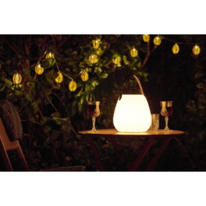 Derry LED Lampe, genopladelig, hvid, ø21 cm - Billede 10