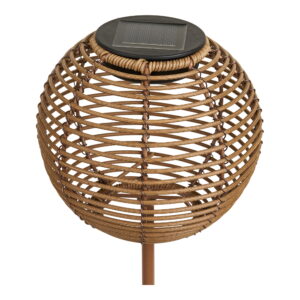 Alternative view of Carlisle Lampe, genopladelig med integreret solcelle, natur