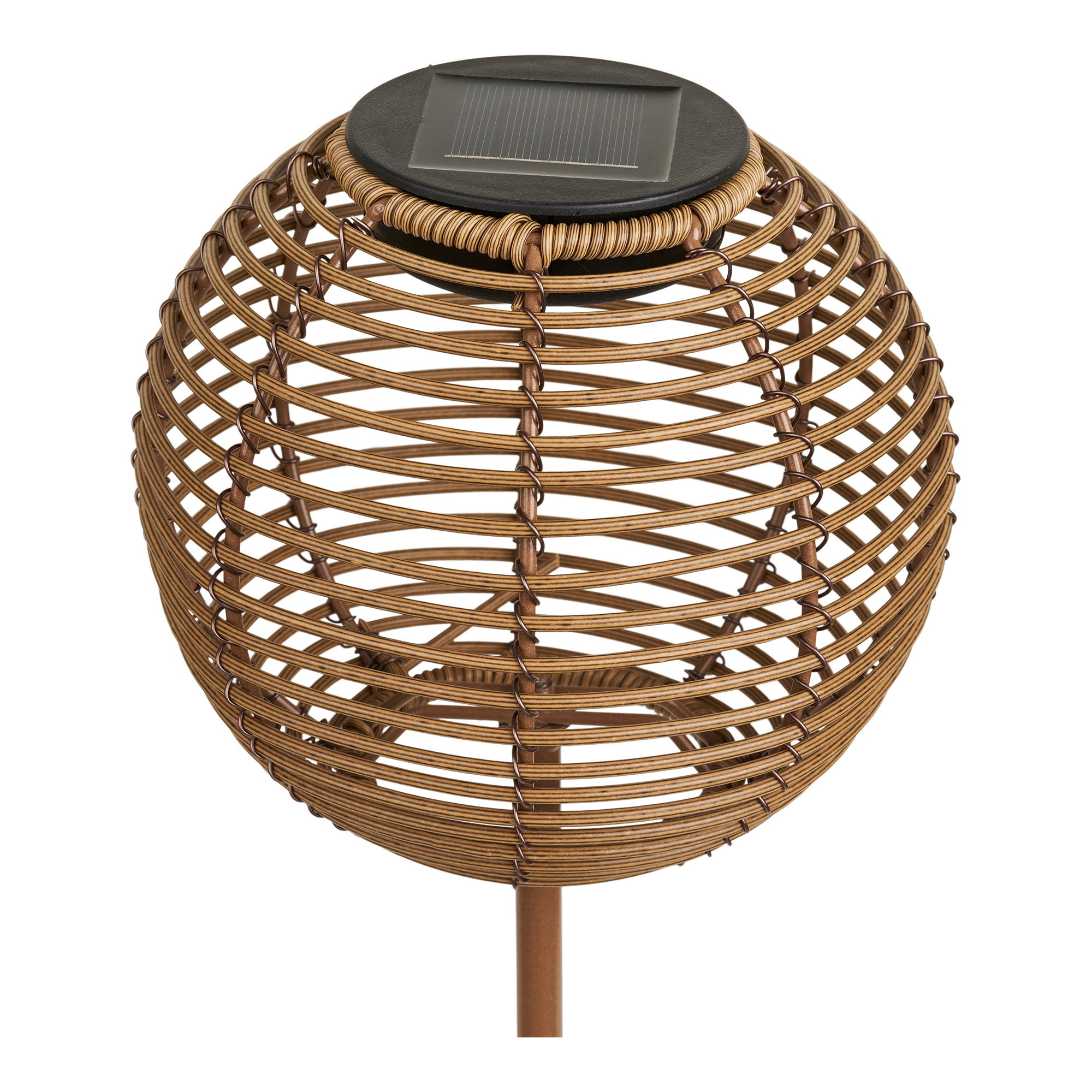 Carlisle Lampe, genopladelig med integreret solcelle, natur - Billede 2