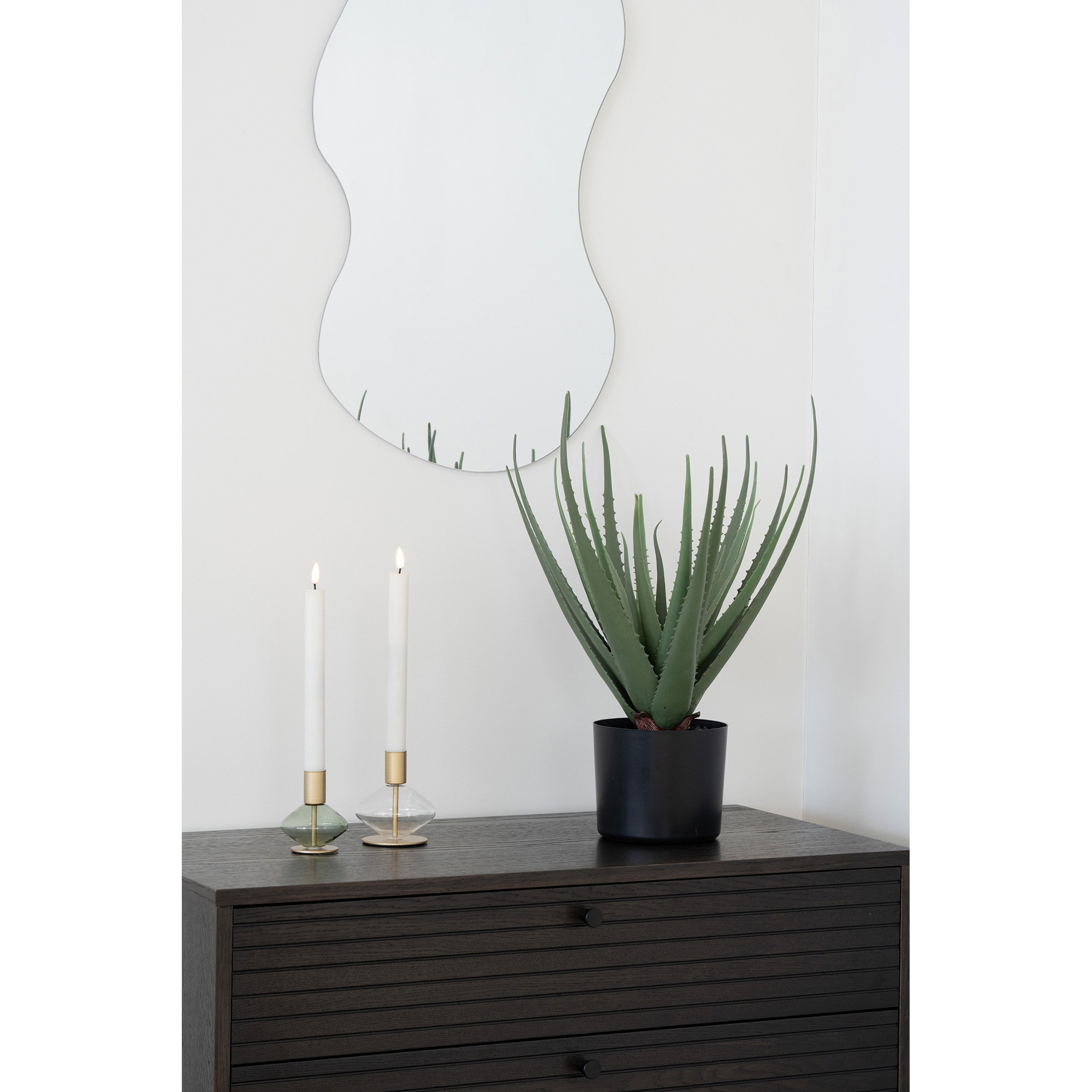 Aloe Vera, kunstig plante, grøn, H:51 cm - Billede 6