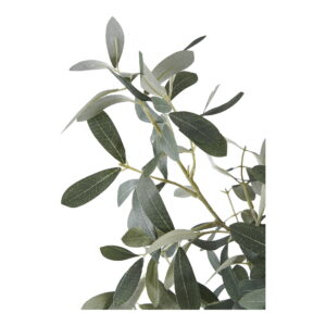 Oliventræ, kunstig plante, grøn, H:61 cm - Billede 3