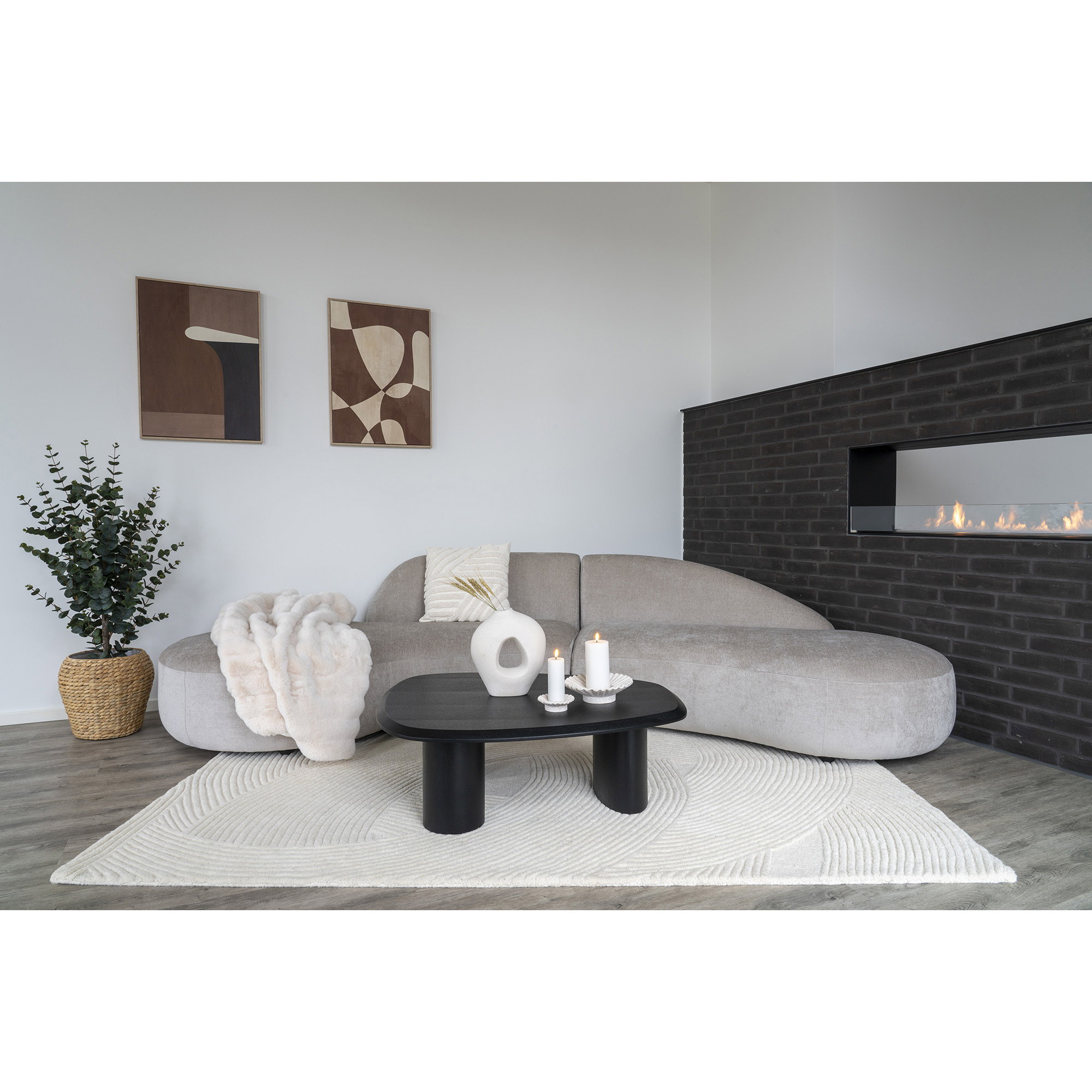 Eukalyptus Træ, kunstig plante, grøn, H:120 cm - Billede 7