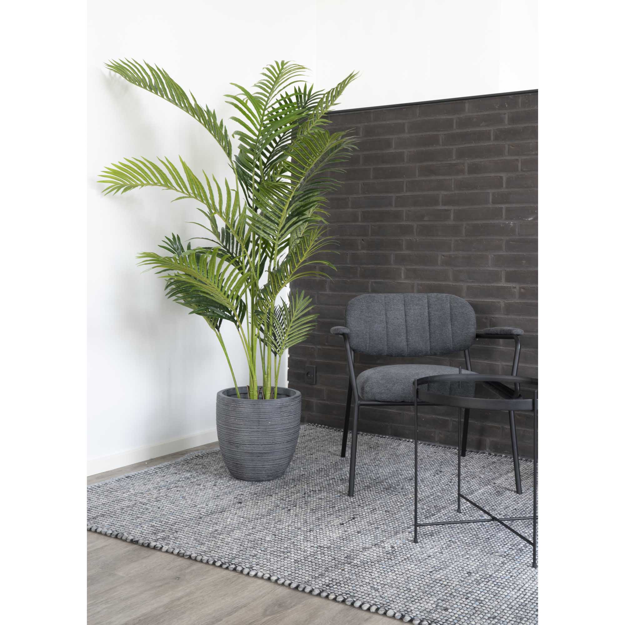 Areca Palme, kunstig palme, grøn, H:175 cm - Billede 3