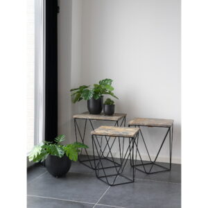 Monstera, kunstig plante, grøn, H:45 cm - Billede 8