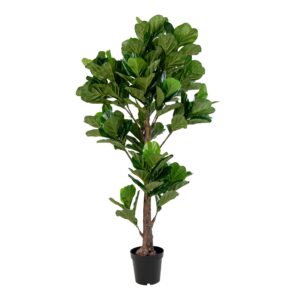 Fiddle Violinfigen, kunstig plante, grøn, H:190 cm