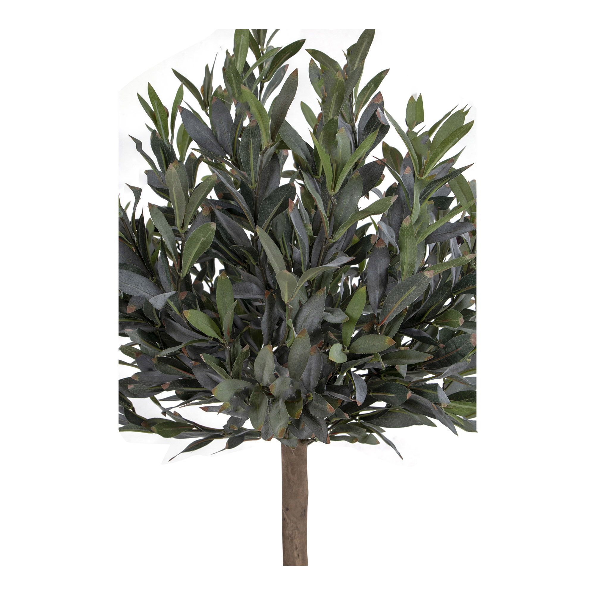 Oliventræ, kunstigt plante, grøn, 120 cm - Billede 2