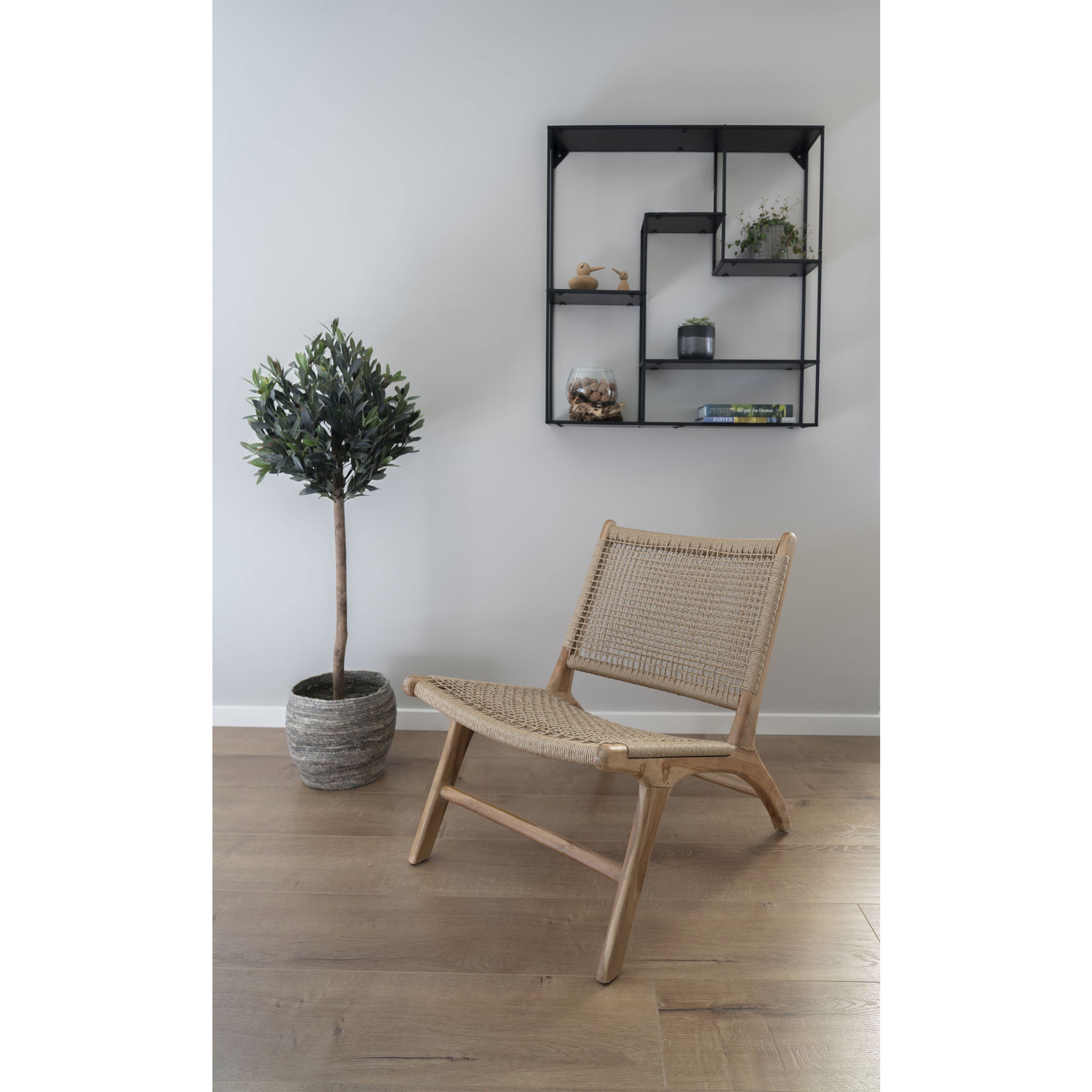 Oliventræ, kunstigt plante, grøn, 120 cm - Billede 5