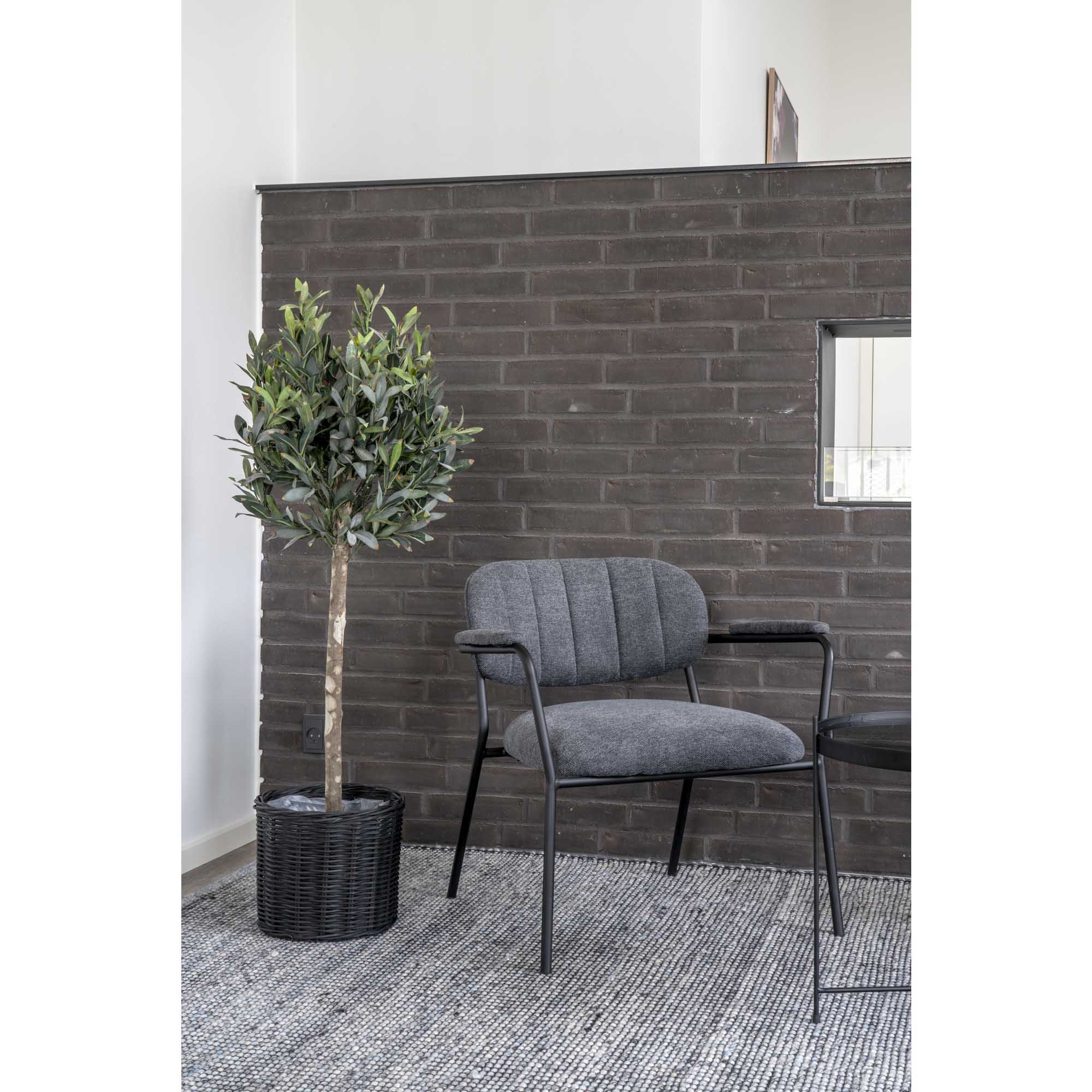 Oliventræ, kunstigt plante, grøn, 120 cm - Billede 7